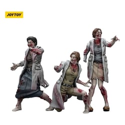 Zombie - Pack 3 figurines Dark Source Medics 8 cm