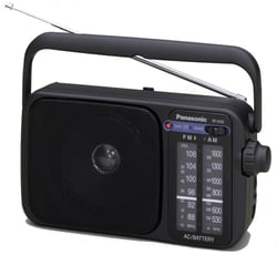 Radio Portable Analogique Noir - Panasonic RF2400DEGK