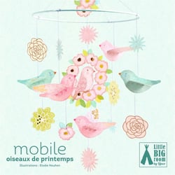 Mobile Oiseaux de printemps Little Big Room