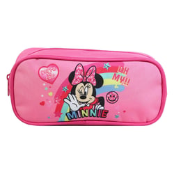 Trousse scolaire rectangulaire Disney Minnie Rose Arc en ciel Bagtrotter