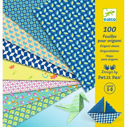 100 feuilles pour origami Natsu - Djeco