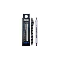Stylo bille - Star Wars - Stormtrooper - 2 modèles - Rétractable - Blanc/Noir