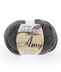 Fil à tricoter Tricot Boutique AMY - Distrifil Gris (18)