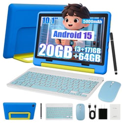 Tablette enfant KOTSREN Android 15 - Bleu - 10.1 pouces