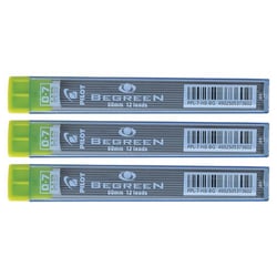 Mine de rechange pour porte-mine PILOT - Lot de 3 étuis de 12 mines - 0,7 mm HB