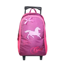 Sac à dos à roulettes Cybel Cheval Violet - BAGTROTTER
