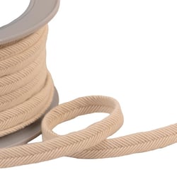 Bobine 20m double cordon fils 10mm écru