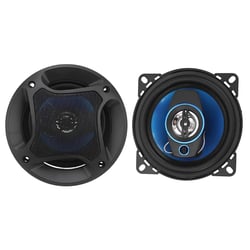 Avizar Haut-parleur Automobile 5 pouces 13x13cm 400W Aimant en Ferrite Sensibilité 88dB Noir / Bleu