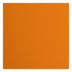 Papier cartonné Florence - Lisse - 20 feuilles - Mandarin - 30,5 x 30,5 cm - 216 g/m²