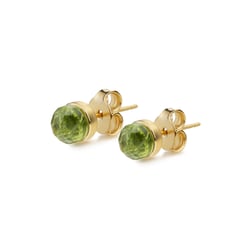 Boucles d'oreilles Aurora en pierres Péridot - Sloya