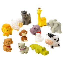 Set de 12 figurines animaux Oxybul