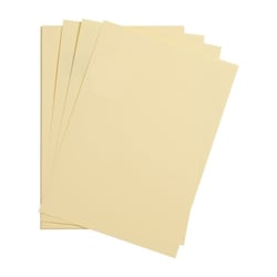 25 feuilles de papier - Chamois - A4 - 270g - Lisse - Dessin, loisirs créatifs - Maya