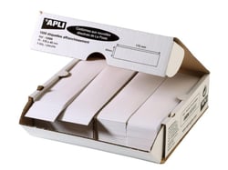 Apli 13569 - Etiquettes blanches affranchissement 170mm x 45mm - 1 front