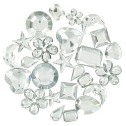 MégaCréa DIY - Strass multi mix cristal 0,8 à 2 cm 208 pièces