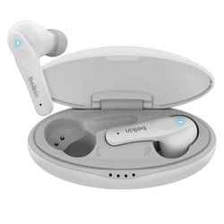 Belkin Écouteurs Bluetooth Intra-auriculaires pour Enfants Réduction de Bruit Blanc
