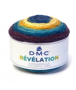 Pelote de laine REVELATION pour étoles - DMC Wonder 212 Jaune