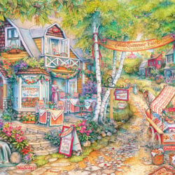 Puzzle 1000 pièces - Cobblestone Inn - Grafika