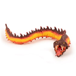 Figurine Basilic serpent de feu