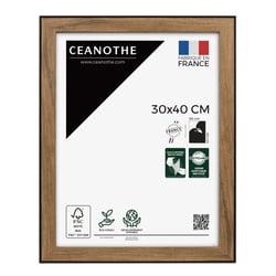 Cadre photo Loft noir 30x40 cm