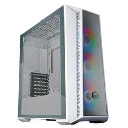Boîtier PC COOLER MASTER Masterbox 520 Mesh White ARGB ATX - Acier, Plastique, Verre trempé - Blanc - 49,8 x 21 x 50,2 cm