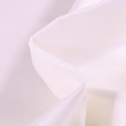 Tissu Toile extérieure uni Grande Largeur Dralon Blanc