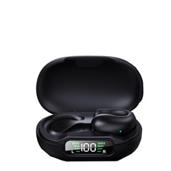 Ecouteurs Bluetooth Sans Fil Avec Compartiment De Charge Numérique Blanc Noir YONIS