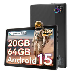 Tablette tactile KOTSREN Android 15 IPS A523 Noir 10,1 pouces