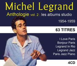 Michel Legrand - Anthologie - Volume 2 : les albums studio 1954-1959 - CD