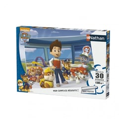Nathan Puzzle 30 p – La Pat'Patrouille reunie - Ravensburger - Pat Patrouille - Bleu