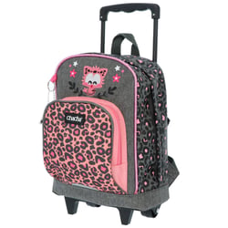 Sac à dos à roulettes Chacha 30 CM - Maternelle - 1 compartiment Leopard