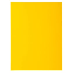 Paquet de 50 chemises 1 rabat ROCK''S 210 - 24x32cm - Jaune citron - x 5 - Exacompta