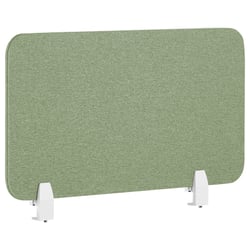Séparateur Cloison Acoustique de Bureau et Table Vert en Polyester et Matière Synthétique 72 x 40 cm Idéal pour le Open Space