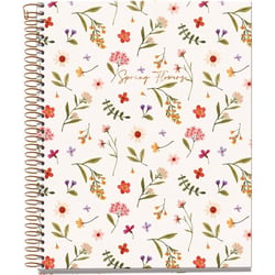 Cahier - A5 - Petits carreaux - Spirales - Couverture rigide - 100 feuilles - Miquelrius