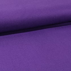 Tissu Toile Coton Canvas uni Violet