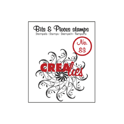 Tampon transparent CREALIES Bits & Pieces n°83 cercles 1