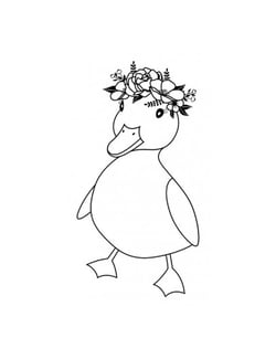 Tampon bois ARTEMIO happy spring canard