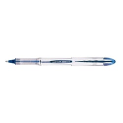 Roller encre liquide UNI-BALL - Vision Elite UB200 - Bleu - Pointe moyenne 0,8 mm - Lot de 12