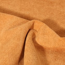 Tissu Jacquard d'ameublement Ultraclean uni Ocre