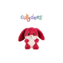 Peluche - Peluche Lapin RUBY > rose framboise – 13 cm