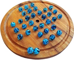 Le Solitaire Rond Grand Modèle Billes Verre