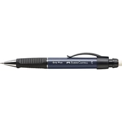Porte-mine Faber-Castell Grip Plus 1307 - Mine 0,7 mm - Bleu marine - Lot de 5