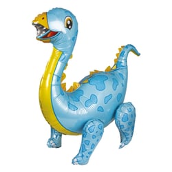 Ballon aluminium articulé - petit brachiosaure - à poser