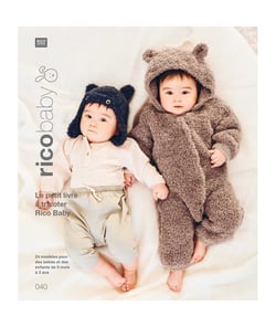 Le petit livre à tricoter Rico Baby - Rico Design - N°40 Gris