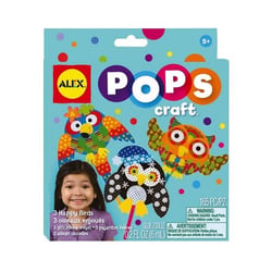 Cree tes oiseaux rigolos - pops craft - alex toys - kit creatif
