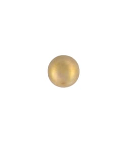 Lot de 3  boutons perles ovales 10mm beige antilope