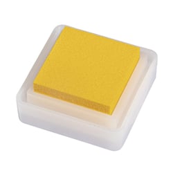 Tampon encreur "Versacolor", jaune soleil, 2,5x2,5 cm