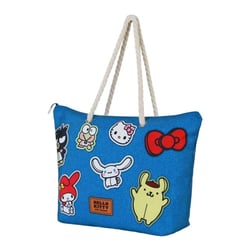 Hello Kitty - Sac de plage Soleil Hello Kitty Stickers Blue