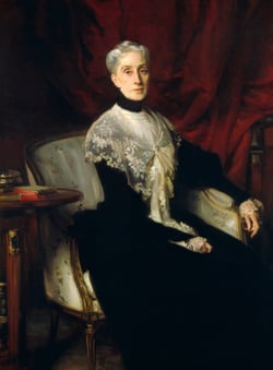 Puzzle 2000 pièces - John Singer Sargent : Ellen Peabody Endicott (Mrs. William Crowninshield Endicott), 1901 - Grafika