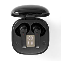 Nedis Écouteurs Bluetooth avec Réduction de Bruit et Microphone Intégré Noir