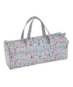 Sac à ouvrage motif Mercerie - 14.5x45x16.5 cm - Distrifil Multicolore